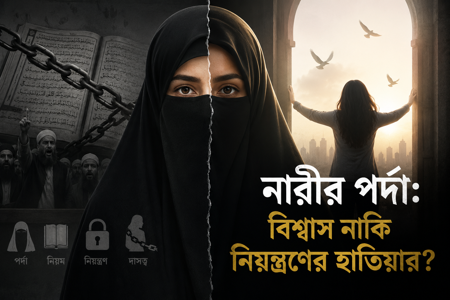 নারীর পর্দা: বিশ্বাস নাকি নিয়ন্ত্রণের হাতিয়ার?